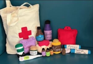 Pretend Play Homeopathic First Aid Kit