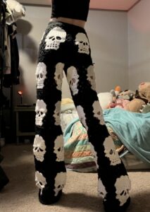 Crochet Skull Pants